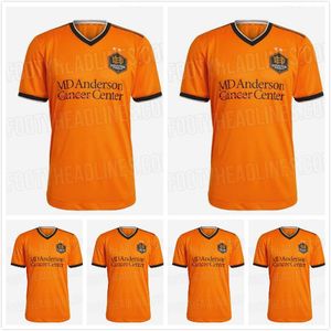 MLS Houston Dynamo Home Soccer Jersey Elis Manotas Uniform Ramirez Darwin Jr Pomarańczowe koszule piłkarskie