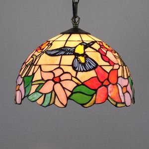 Pendant Lamps Tiffany Stained Glass Chandelier And Lanterns Of Europe Type Restoring Ancient Ways Birds Cm Lamp