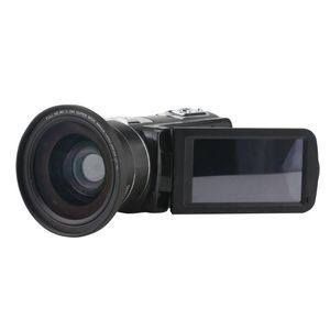 カムコーダーWiFi LCD mp 倍のビデオカメラカメラフルHD pビデオデジタルズーム270回転スクリーンサポートマイクロフォンレンズ