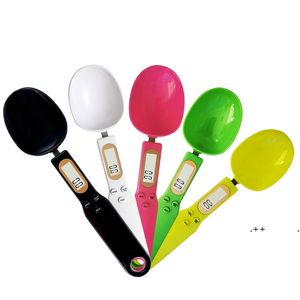 Wholesale Electronic Kitchen Scale 500g 0.1g LCD Display Weight Measuring Digital Spoons Scales Mini Tool Colorful Environmental Protection RRA9860