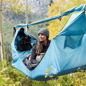 Wholesale waterproof hammock for sale - Group buy Camping hanging outdoor camping water proof mosquito tents shade villa garden leisure sofaA hammock that can lie flat a