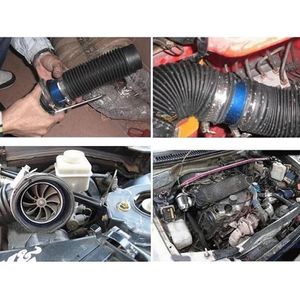 Wholesale intake turbo resale online - Car Organizer mm mm Turbo Air Intake Blue Charger For All Vehicle Size Of quot quot
