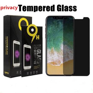 Wholesale iphone 12 pro privacy screen protector for sale - Group buy Anti Spy Privacy Tempered Glass Screen Protector for iphone pro max x xr plus with package