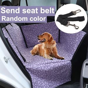 Wholesale pet back seat hammock resale online - Dog Car Seat Oxford Fabric Cover Carrier for Dogs Cats Mat Blanket Rear Back Protection Hammock Transportin Perro Pet Products