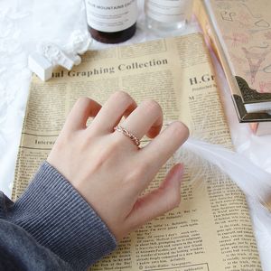 Diamond Twist Couple Ring For The Women You Love Fashion Party Wedding Alloy Jewelry