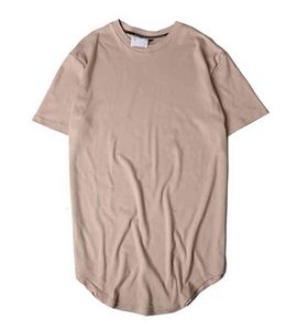 メンズTシャツファッションスタイルの夏の縞模様の湾曲裾迷彩Tシャツ男性ロングライン拡張カモヒップホップTシャツ都市KPOPティーシャツメンズ服M5EB