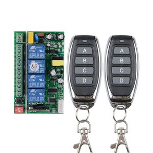 Smart Home Control AC V V CH A MHZ RF Wireless Remote Switch With Manual Function For LED Light Motor