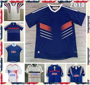 Wholesale thailand world cup resale online - RETRO soccer jerseys world cup MAILLOT DE FOOT VINTAGE ZIDANE HENRY Thailand Quality uniforms Football
