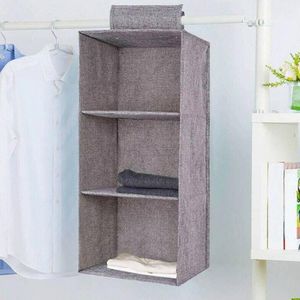 Storage Boxes Bins Wardrobe Organizer Closet Hanging Pocket Fabric Cushion Pillow Cabinet Shoe Rack Clothes Shelf Sh R4Y7