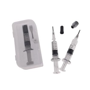 bag Luer Lock Glass Syringe ml injector with measurement mark tip needle fit vape cartridges e cigarette Filling Tool