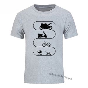 shirts fahrraddruck großhandel-Auto Fahrrad Motorrad Evolution Tshirts Klassische Sommer T Shirts Liebhaber Baumwolle Oansatz Drucken Kurzarm T Shirt Männer