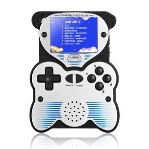 Laddning av handhållen spelkonsol bitars Retro Player LCD Portable Gaming System för barn vuxna spel spelare