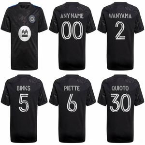chemise d'impact de montréal achat en gros de 2021 Club de pied Montréal Jersey Impact N Wanyama Binks Uniforme Hommes Piette Quioto Football Shirt