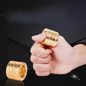 herr der ringe gold großhandel-Goldene Silbergrau Braun Spaß Verformbare Ringe Selbstverteidigungsprodukte Ring Lord of the Rings Outdoor Selbstverteidigung