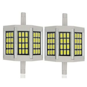 Żarówki mm R7S LED diody Diodlight żarówki V W W W W Ampoule Floodlight SMD High Lumen Bez migotania