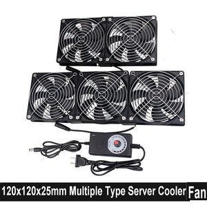 Gdstime V V CM x120mm High Speed Cooling Fan Mining Machine Chassis Workstation Cabinet x25mm Server Cooler Fans Coolings