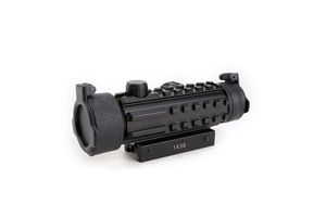 Wholesale rifle scopes gun sights resale online - Hunting X30 Rifle Scope With RIS Rails Mount Tactical Optical Riflescope Red Dot Sight Air Gun