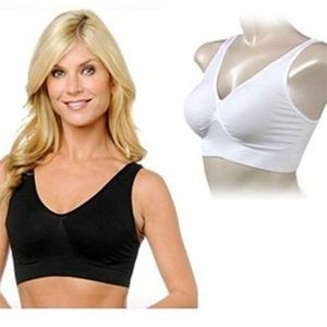 Wholesale super sport bra for sale - Group buy intimate Bras Ahh Sports Yoga Workout Fitness Vest Sleep Push Up Bra Body Shape Seamless Elastic Crop Tops Fashion Sexy Women V2