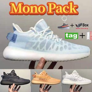 With box mono pack v2 men women running shoes ice mist clay cinder White sneakers Fashion Summer party shopping trainers