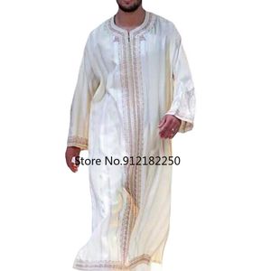 Muslim Men Jubba Thobe Dubai Islamic Clothing Kimono Long Robe Saudi Musulman Wear Abaya Caftan Islam Arab Dressing Mens