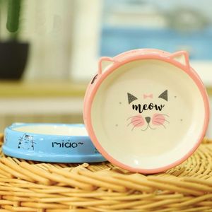 Wholesale dog water drink for sale - Group buy Lovely Bowl For Cat Dog Protection Ceramics Vertebra Raised Stand Pet Puppy Kitten Dish Bowls Drink Water Feeder Feeders