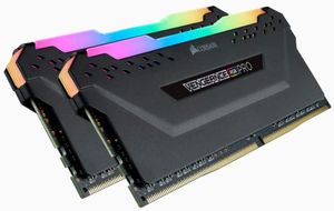 venda por atacado RGB Pro 32GB (2x16GB) DDR4 3200 (PC4-25600) C16 Desktop Memory Black