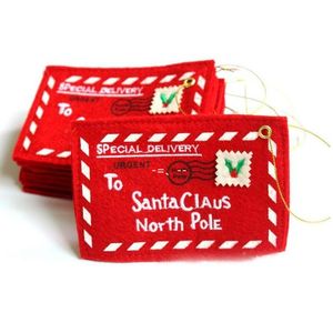 ingrosso buste di denaro-Carte regalo di Natale Carte regali Cartoli Scatola caramelle con buste Bustes Xmas Holder rossa NHE11557