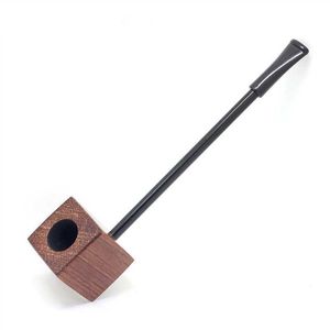 Kleine Popeye Pipe Straight Type Tabak Rosewood Roken Handgemaakte Sigaret Houder Gift Herenpijpen