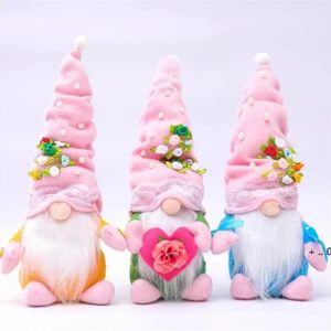stocking flower supplies toptan satış-Stok partisi malzemeleri anneler günü cüce hediye bahar çiçek cüceler cüceler gnome easter doğum günü anne gün bebek hediye festivali masaüstü xu