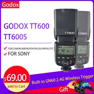 Wholesale fuji x100f resale online - Godox600 Camera Flash Light Speedlite For X t20 X t2 X100f Xt2 X t10 Fuji Synchronizer Flashes