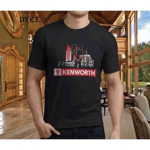 T Shirt Populära Kenworth Truck Peterbilt Mäns Svart Storlek S Xlshort Sleeve Leisuretop Tee Män