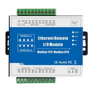 ingrosso ethernet tcp-Modbus TCP Ethernet Remote IO Modulo di precisione Acquisizione dati di precisione Uscita relè per sistemi di allarme del sistema di controllo della misurazione industriale