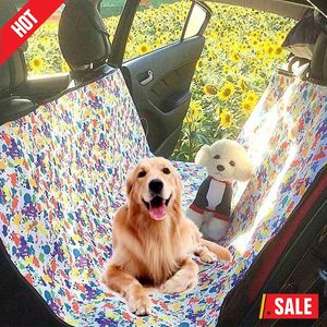 Wholesale back seat car protector for dogs resale online - Dog Car Seat Covers Dogs Waterproof Rear Back Pet Cover Mats Hammock Protector With Safety Belt Transportin Cat Accessories