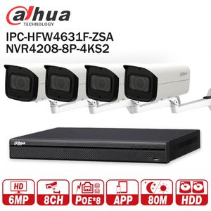 dahua poe nvr achat en gros de Dahua Security CCTV Système MP POE ZOOM CAMéra IP IPC HFW4631F ZSA Pe K NVR NVR4208 P KS2 Kit de surveillance