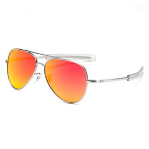 militär pilot sonnenbrille großhandel-Sonnenbrille Mode Vintage Luxus Pilot Armee Military Optische Ao Für Frauen Männer Marke Design Unisex Fahrreisen Sonnenbrille