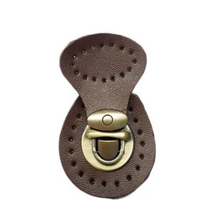 Bag Parts Accessories Faux Leather Magnetic Button Lock Snap Closure Buckle Clasp DIY Replacement