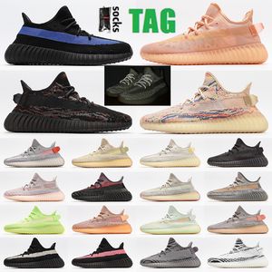 белый yeezys оптовых-2021 adidas kanye west yeezy boost yezzy yeezys shoes chaussures yecheil scarpe shoes m white s black reflective mens women stock x sneakers wave runner