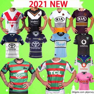 Wholesale tiger sharks for sale - Group buy S XL NEW Rugby jerseys Broncos West tiger Rabbit Cowboy Shark Knight Warrior Leopard LEAGUE shirt uniforms home away top quality