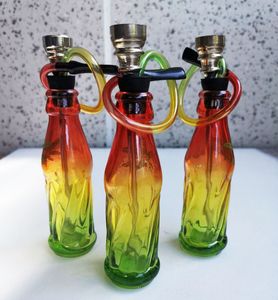 Hookahs Mini Bongs Glass Bong met Silicone Plug Dab Rigs Olie Rig Waterleidingen Kleurrijke Roken Bubbler Xiaoqingr Shop Sell