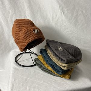 Koreański otwór ulicy dzianiny kapelusz męska wersja damska jesienna i zimowa wszechstronna ciepła pokrywa wełny zimny Ruqq729