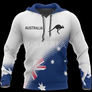 Wholesale kangaroo zipper hoodie for sale - Group buy Men s Hoodies Sweatshirts Australian Map Flag Kangaroo D Print XS XL Hoodie Man Women Harajuku Outwear Zipper Pullover Sweatshirt Casual