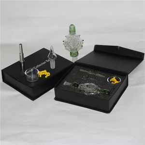 Smoking Nectar Collectors Set with domeless Tai Nail mm nector collector water pipes recycler oil rigs mini glass bongs