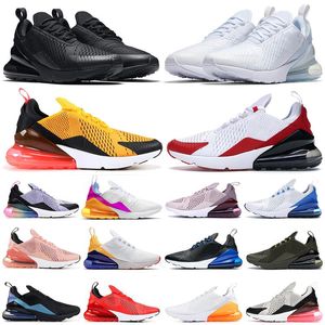 volt dış aydınlatma toptan satış-270 Koşu Ayakkabıları Erkek Kadın Işık Kemik Çekirdek Beyaz Siyah Üniversitesi Kırmızı Yumruk Çay Berry Fuşya Volt s Erkekler Eğitmenler Açık Spor Sneakers
