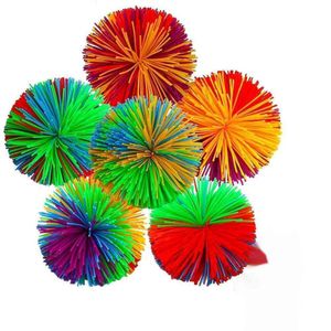 esnek toplar toptan satış-6 cm cm Koosh Topu Duyusal Fidget Oyuncaklar Sıkı Silikon Pom DNA Renk Hamur Topları Squishes Stres Rölyef Otizm ADHD Aktif Parmak Eğlenceli Sıkmak Oyuncak H48CCKU