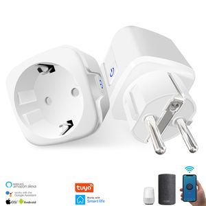 ingrosso plug amazon alexa-EU Smart Plug WiFi Presa wireless Controllo wireless Compatibile con Alexa Amazon Google Home Gadget