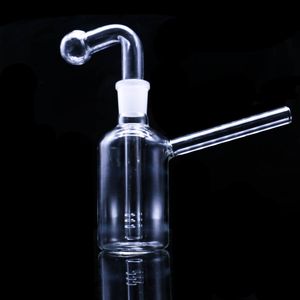pyrexglas rauch großhandel-Glasölbrenner Bong Pyrex Rohre Dicke Haken Klarer Pfeife Nagelwasserbongs zum Rauchen