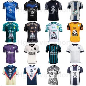 monterrey meksika toptan satış-2021 Futbol Meksika Liga Formaları Queretaro FC Leon Club Amerika Monterrey Ramirez Mena Martinez Meza Futbol Gömlek Kitleri