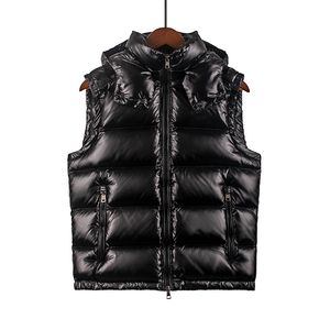 2021 Fashion Vests Designer Down Jacket Vest for Mens Women Stylist Winter Jacket Men Woman Down Coats Sleeveless Jackets