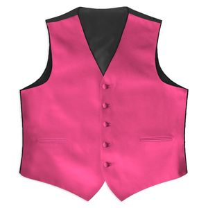 Wholesale men satin vest resale online - Men s Vests Mens Satin Vest Waistcoats Wedding For Men Waistcoat Mens Vest Red Blue Pink Green Groom