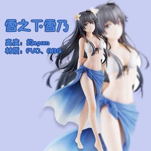 Wholesale models stories resale online - Anime My Youth Romance Story Really Has A Problem Yukinoshita Yukino Summer Swimwear PVC Action Figure Collction Model Doll Toys Q0722